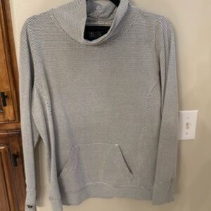 Albion Honeycomb Cowl-Neck Sweater